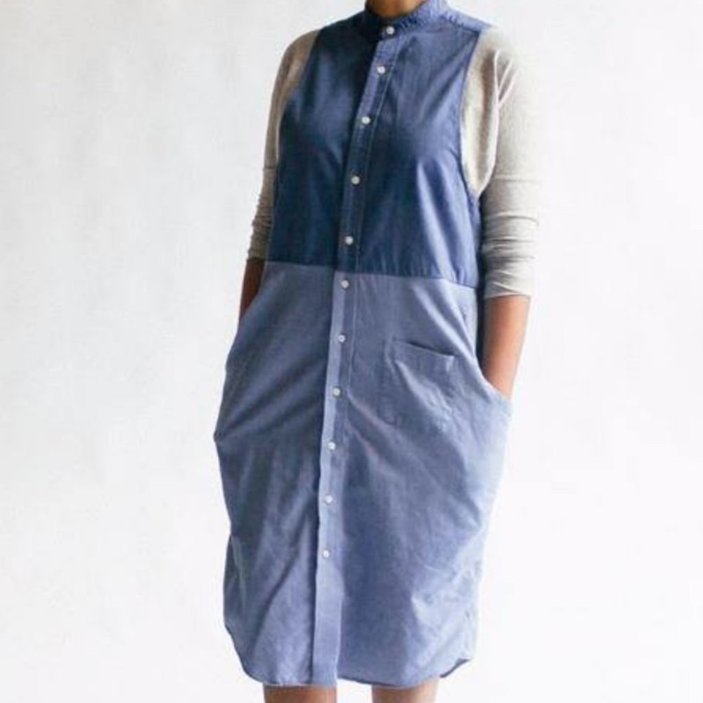State the Label - Denim Frock - L